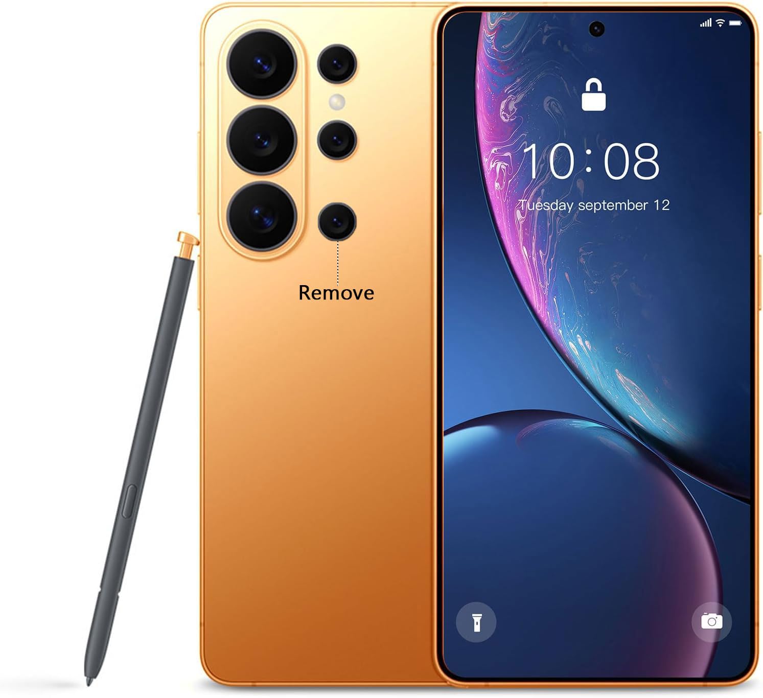 I26 Unlocked Phone, 16GB+512GB Smartphone, Android 16.0, 7000mAh Battery, 68+108MP Camera Cell Phone,6.9" 120Hz Display/Dual SIM/Face Unlock/GPS.(Blue) - 2