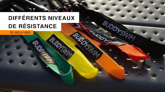 Bandes élastiques De Natation Super Stroke | Poignées Et Palettes Interchangeables | Entraînement à Sec | Buddyswim