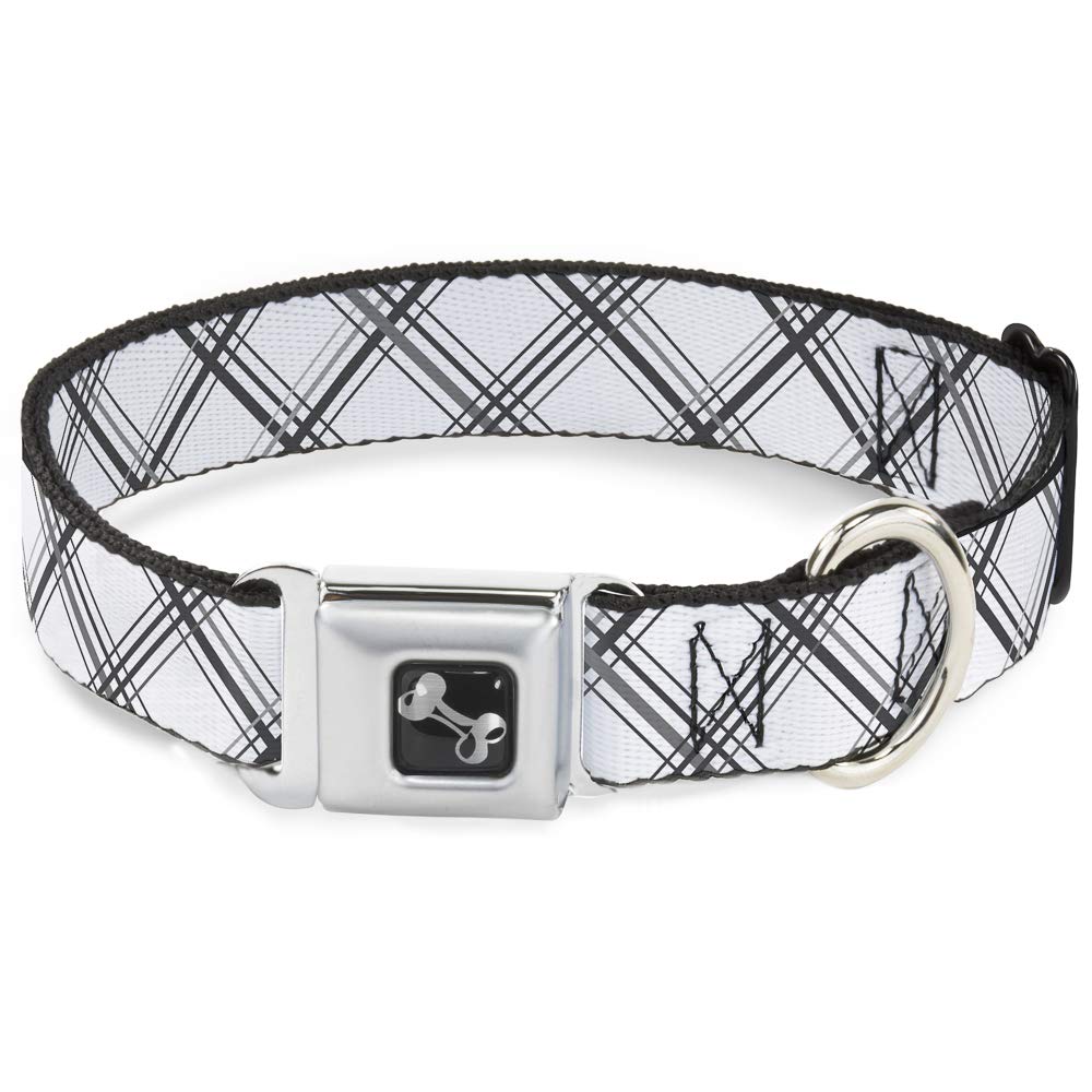 Collier de chien 15-66 cm large Buckle Down pour stopper les irritations