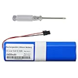 New Battery Replacement for Eufy RoboVac X8, X8 Pro Series RoboVac X8 T226X,RoboVac X8 Hybrid White,RoboVac X8 Pro SES Self-Empty Station Robot Vacuum Cleaner Part Number: PA61 14.4V 6400mAh 92.16Wh