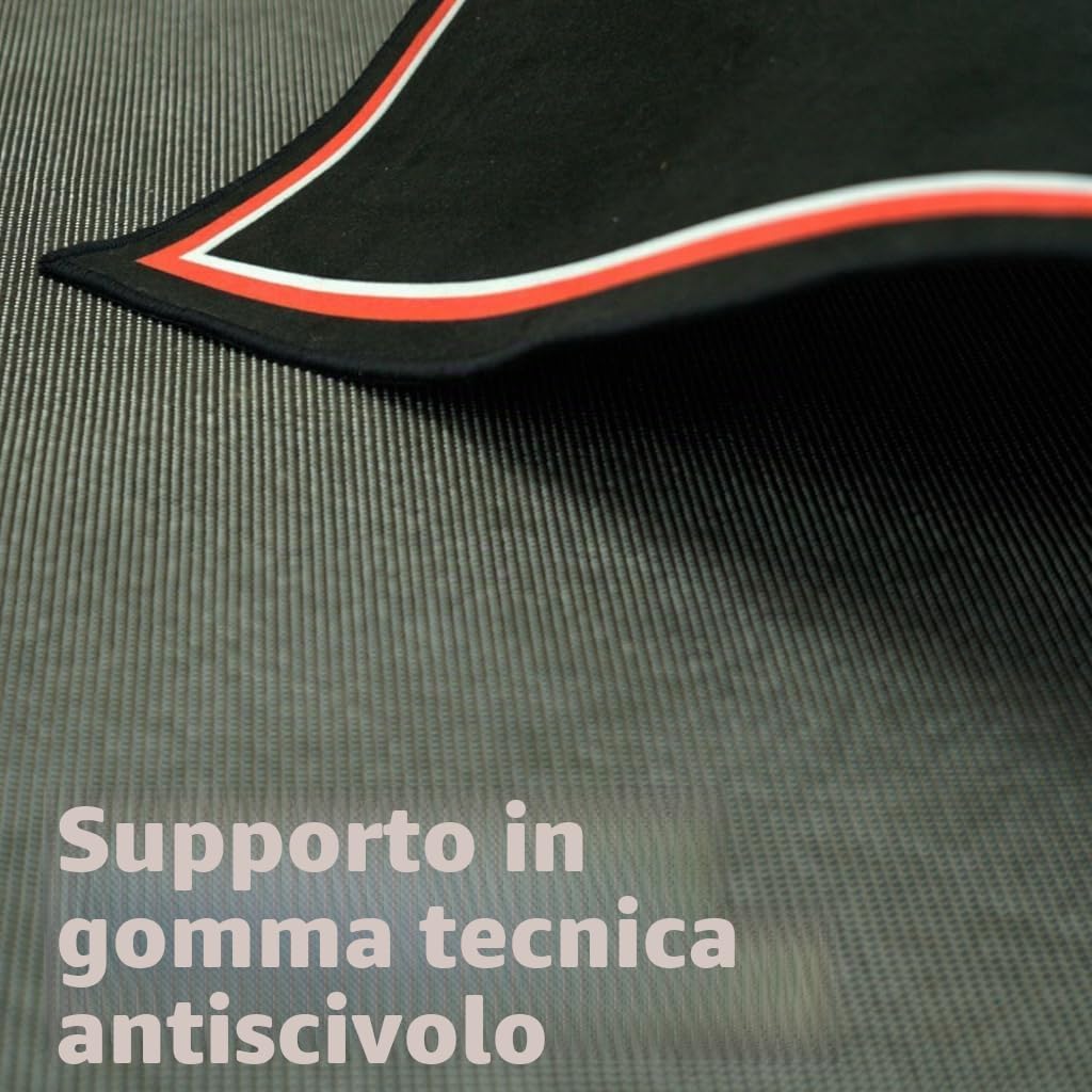 Tappeto per batteria da 1,2 x 1,8 m, antiscivolo, insonorizzato, per interni ed esterni, per batteristi, set di batteria elettronica, per esercitarsi con musica, tappetino protettivo per pavimenti