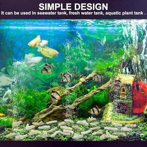 Image of Crushed Coral for Aquarium with Filter Media Bags, Crushed Coral for Freshwater Aquarium Reusable Coral Filter for Fish Tank