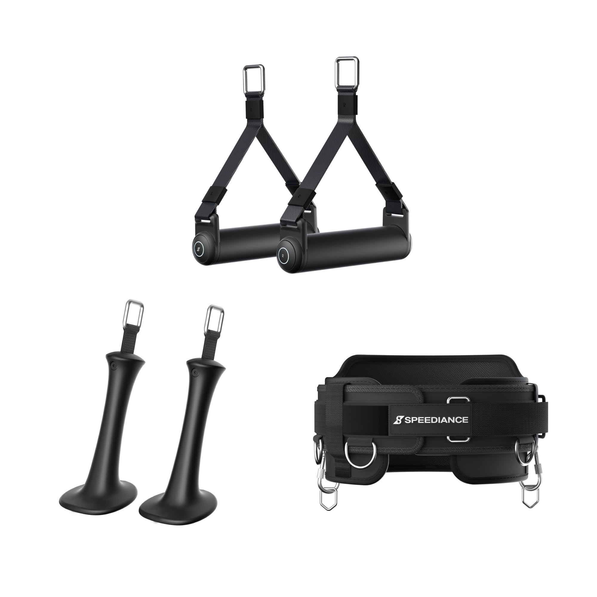 Speediance Zubehör-Set PowerGrip Skiing Handles Trainingsgürtel für Kontrolle Dynamik Stabilität