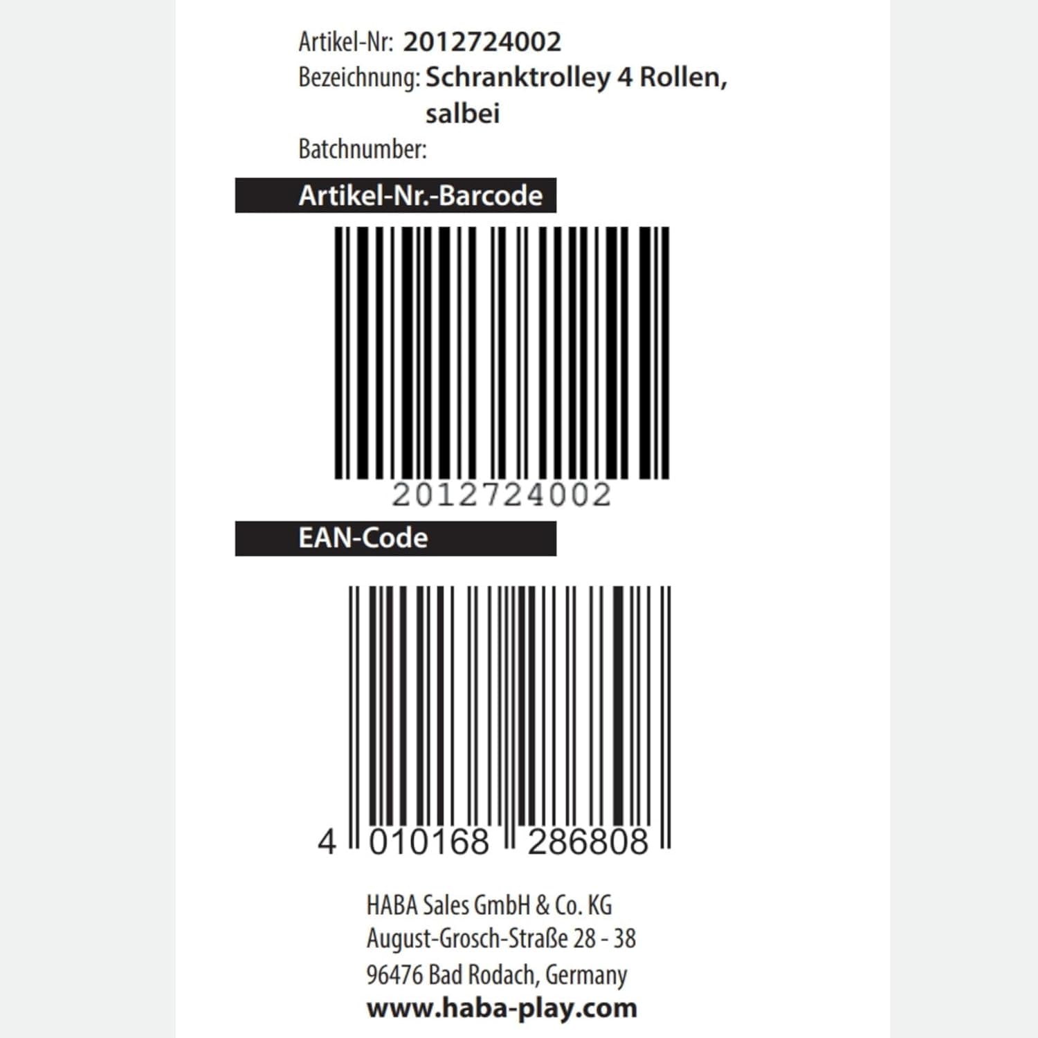 HABA Kinder-Schranktrolley Salbei mit 4 Rollen – Kinderkoffer aus recyceltem Polyester mit Schmutzwäschebeutel, 3 herausnehmbaren Böden und 4 Reißverschluss-Außentaschen – 2012724002