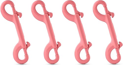 Miniatura 9 de Flourish Gancho a presión de perno de doble cara resistente, acero inoxidable, gancho multiusos de 4 pulgadas con aberturas de 1/2 pulgada, ideal