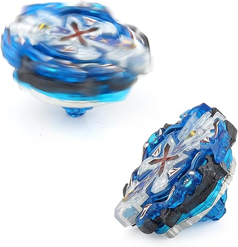 Miniatura 2 de Battling Tops Burst Booster B-67 Blue Xeno XcaliburExcalibur B-184 Bey Launcher LR Left Right Spin DB Layer System B-11 Grip Metal Fusion Starter