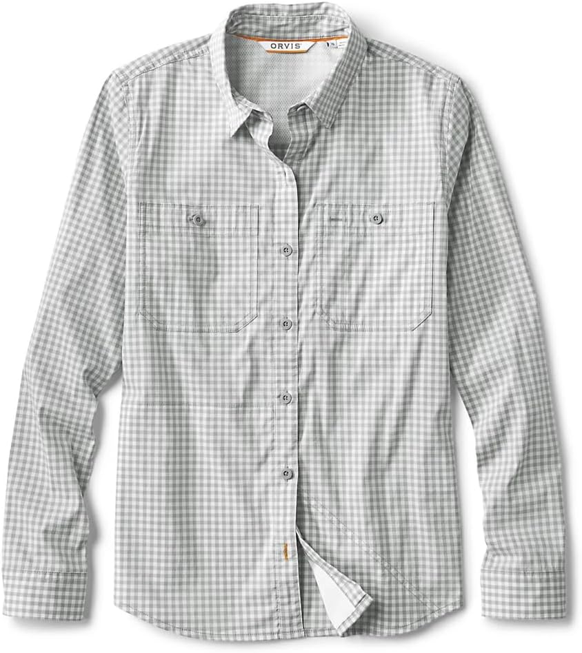 Orvis River Guide Long-Sleeve Shirt for Women - Timeless Classic with Quick-Dry Fabric, UPF 30, Outdoor Comfort