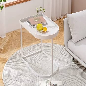 Amazon｜「アサインinJP」サイドテーブル コの字型デザイン