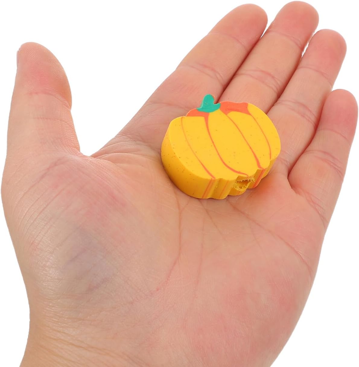 50pcs Miniature Fall Erasers Pumpkin Maple Leaf Acorn Cute Pencil Erasers for Classroom Rewards Thanksgiving Party Favors Seasonal Homework Supplies