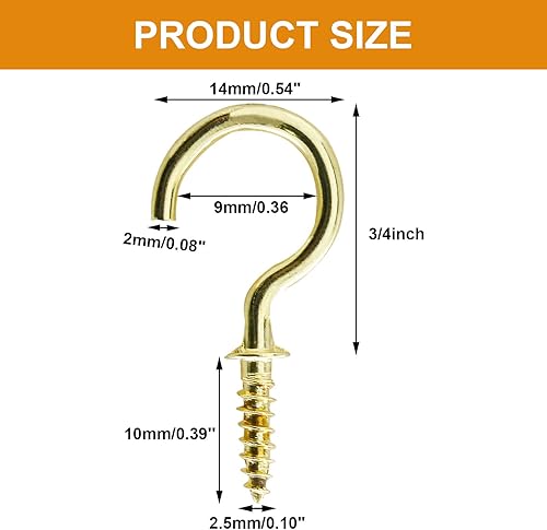 Vista 120 de Gancho Cyful Oro