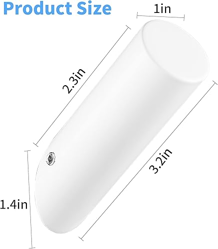 Miniatura 3 de Ganchos para toallas de baño, paquete de 4 unidades, para colgar en la pared, ganchos blancos para colgar abrigos de pared SUS 304, ganchos para