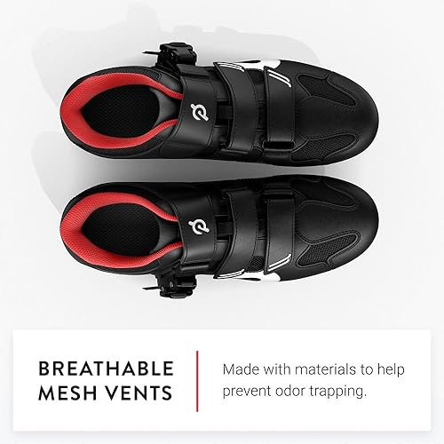 Miniatura 3 de Peloton Zapatos de ciclismo para bicicleta y bicicleta + con tacos de bicicleta compatibles con Delta