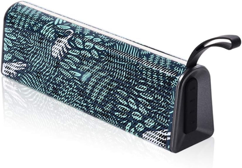 Bluetooth Speakers, Portable Speaker Bluetooth Wireless, Clear Stereo Sound and Rich Bass,Bluetooth 5.0,24 Hour Playtime,6W Dual Driver,for iPhone, IPod, IPad, Samsung and more (Camouflage Blue)