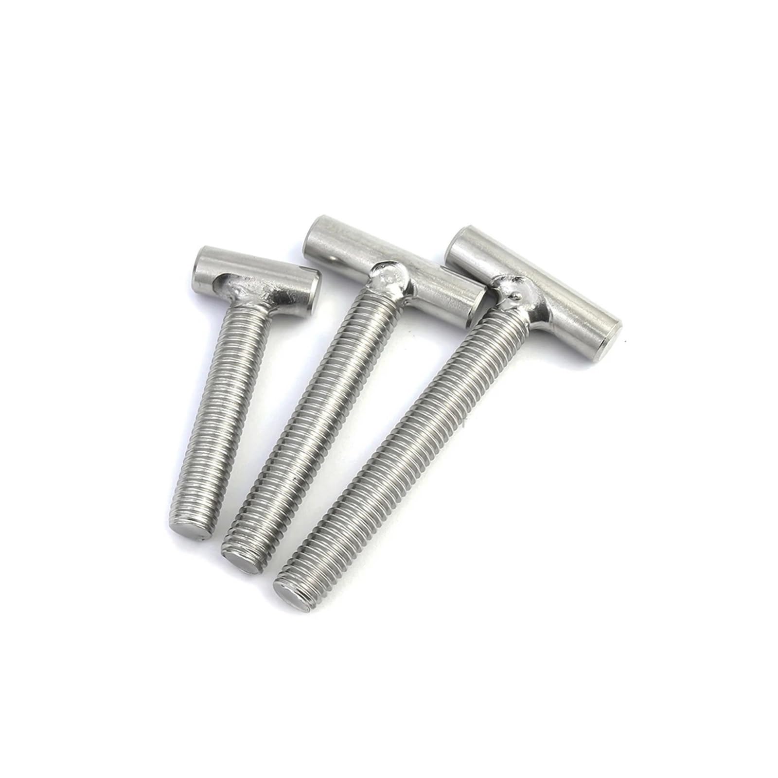 M4-M16 304 Stainless Steel T Shape Type Welding Screws Nail Bolts Hammer Head Screw for Chute Rail Miter Track(M10 (1pcs),70mm)