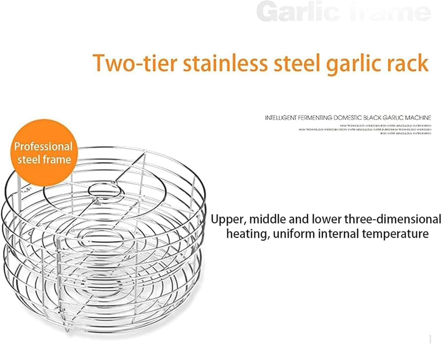 Black Garlic Fermentation Machine Large Capacity Commercial Yogurt Machine for Rice Wine Fully Automatic Home Multifunctional Machine for Garlic Black, 5L