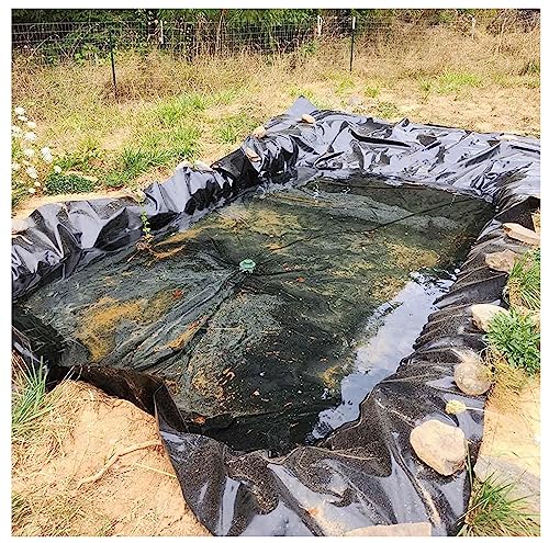 YAZGAN HDPE Teichfolie Reißfest Wasserdichtes Tuch Sonnenschutz Teichabdeckung Fischteich Versickerungsschutz Verstärkung Schutzfolie Fischteich Wasser Gartenlandschaft – Bild 4