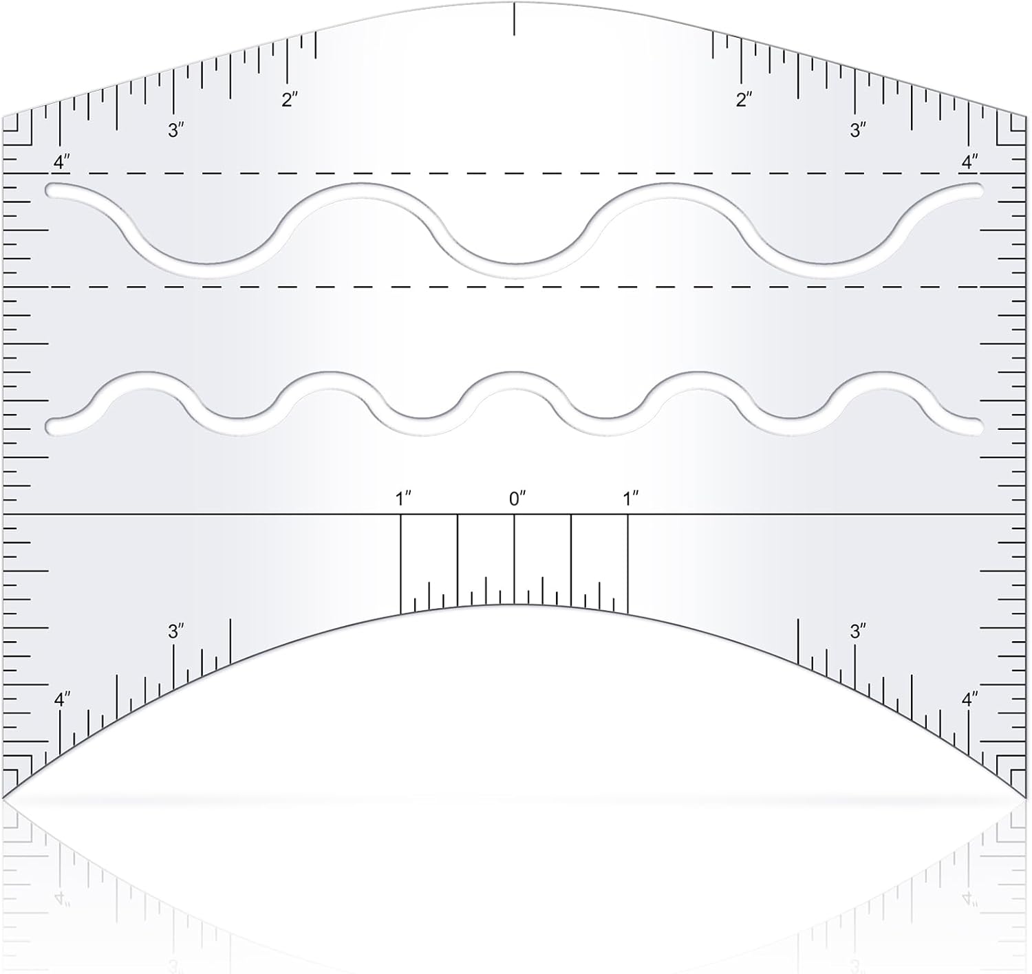 Gilprop Acrylic Quilting Templates 9 x 7 Inch Quilt