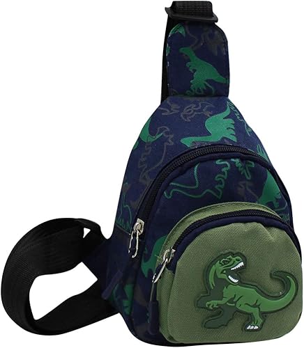 Miniatura 3 de Bolso bandolera pequeño con diseño de animales de dibujos animados para niños y niñas, bolsa de hombro para niños y niñas, deporte, viajes,