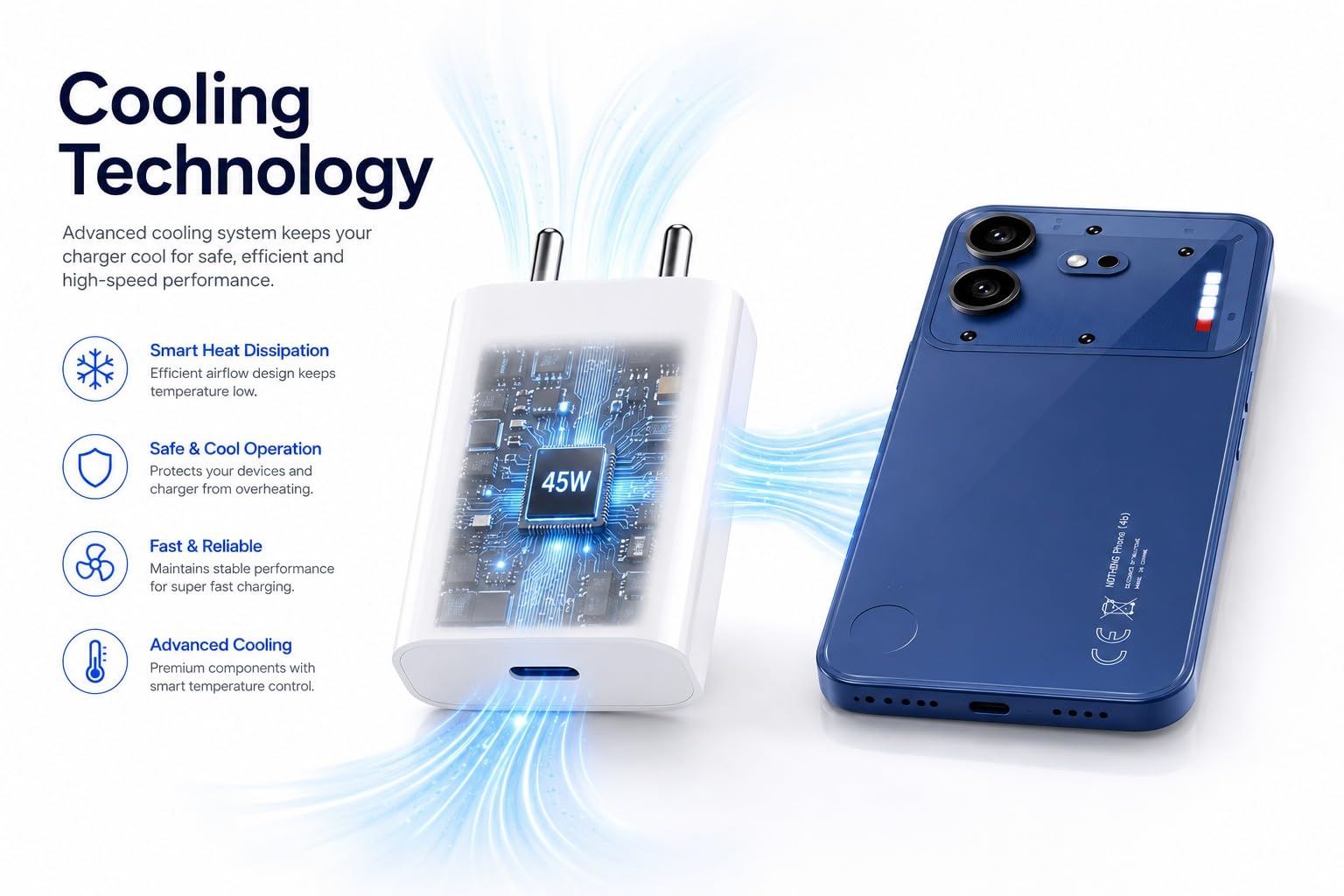Nothing Charger: 45W PPS Fast Charging Adapter -9