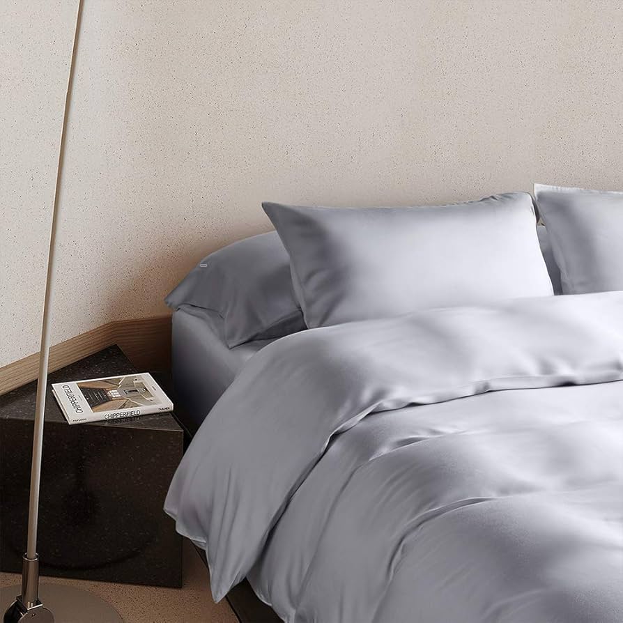 布団カバー4点セット　テンセル100% Amazon｜掛け布団カバー4点セット ダブル テンセル100% 布団カバー