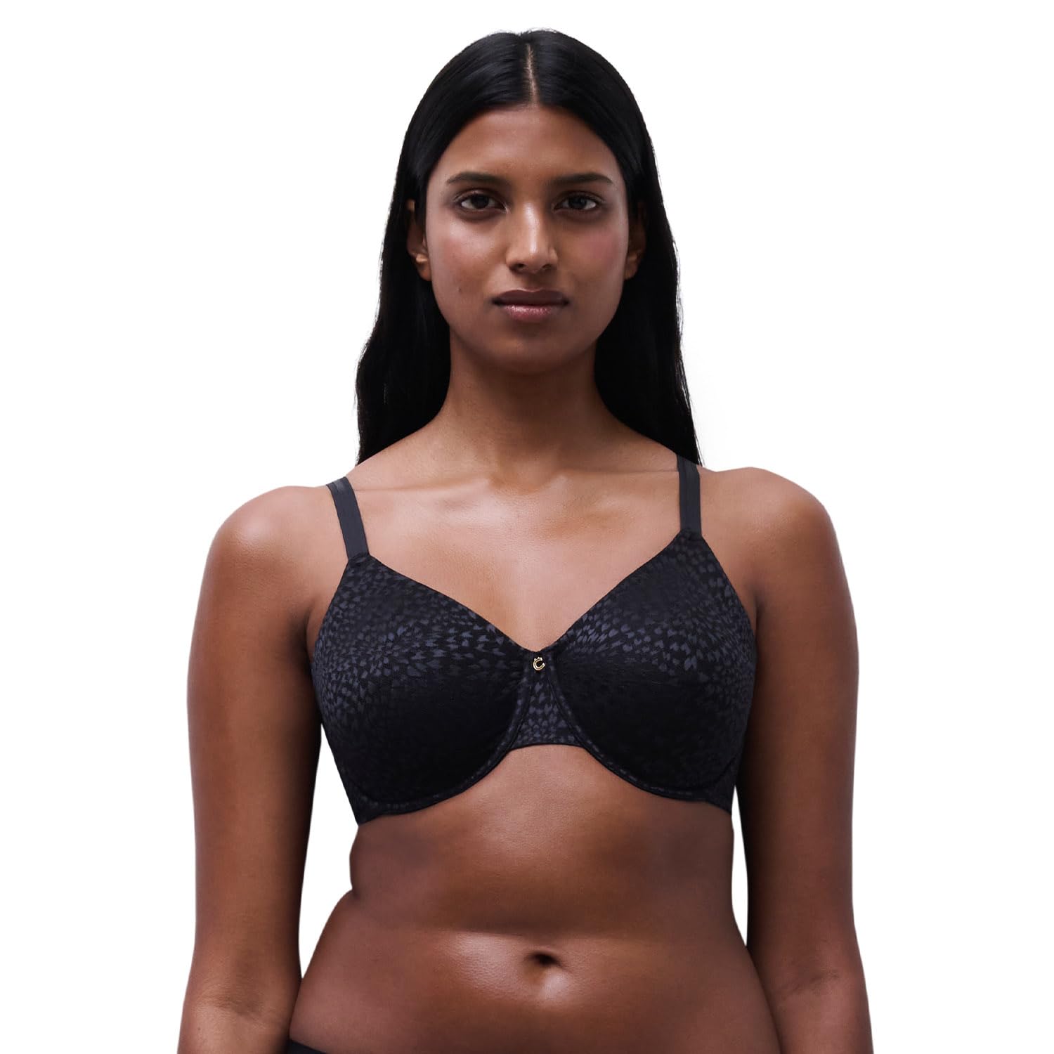 Soutien-gorge Chantelle minimizer d'exception noir 95F dos lissé - 8