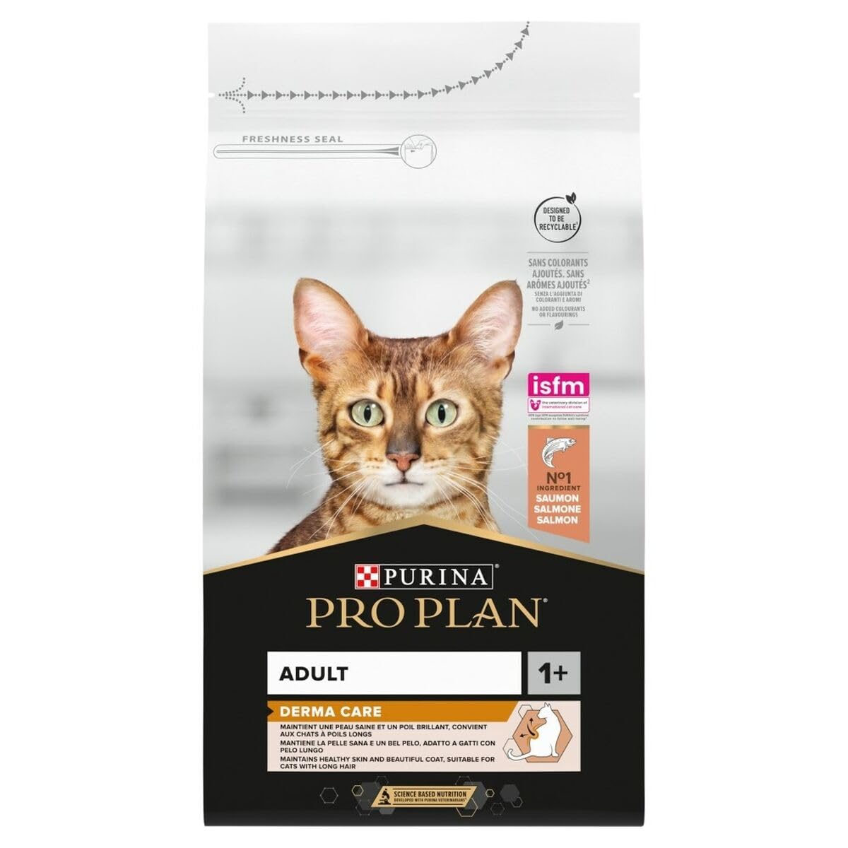 PRO PLAN Adult Derma Care Trockenfutter für Katzen mit Lachs 10 kg + Kratzbaum GRATIS!