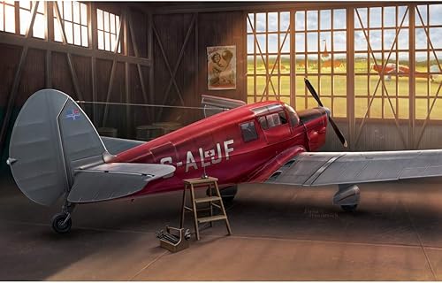 DW48016 Percival Proctor MK.III Registro Civil 148 Escala Aeronave Kit Modelo Plástico