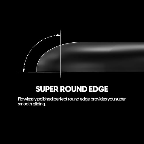 Miniatura 5 de Superglide2 - Nueva superficie texturizada de velocidad controlable, pies de ratónpatines fabricados con vidrio ultra fuerte, suela suave y duradera