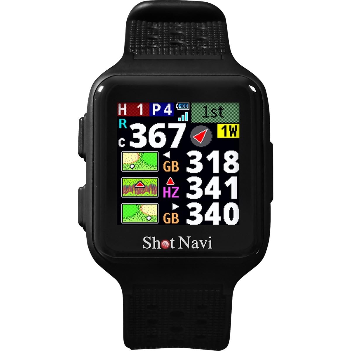 Amazon | Shot Navi(ショットナビ) SkyNova ゴルフ GPS ナビ 腕時計 超