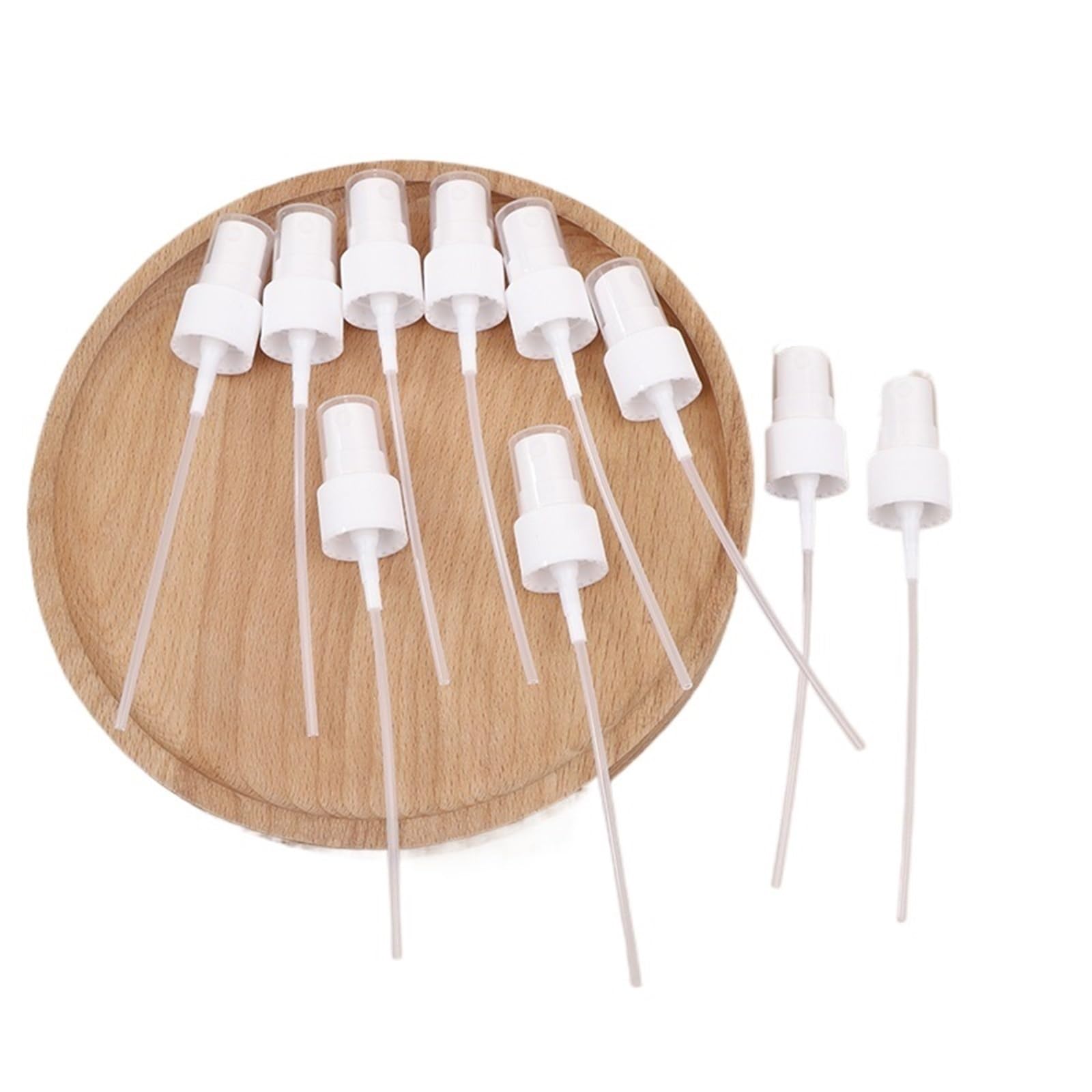XIEHYA 10pcs Spray Bottle Tops Fine Mist Heads Perfume Sprayer Replacement Refillable Bottles Accessories For Travel For Bottles(20 White)