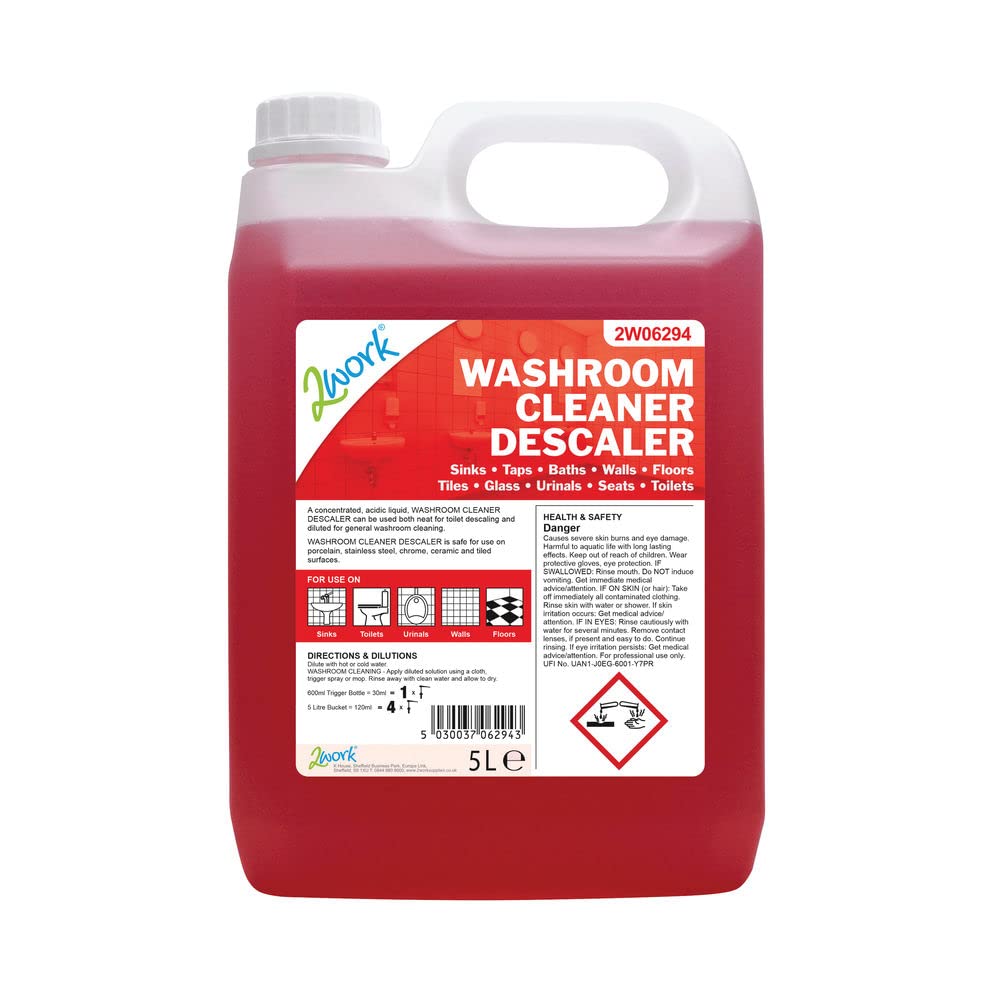 2WORKWashroom Cleaner and Descaler 5 Litre 2W06294