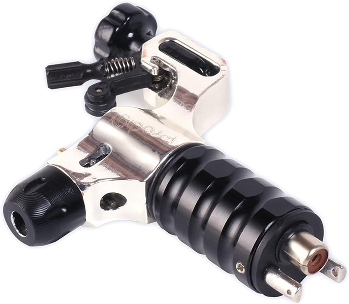 Rotary Tattoo Machine Shader and Liner Assorted Tattoo Motor Kits Supply 3 Colors Tattoo Guns,Silver 1