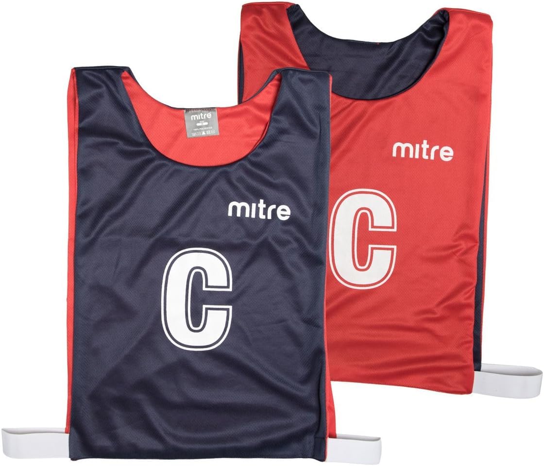 Mitre Uni-Erwachsene Für Netball-sporttraining Wendeleibchen-Set, 7er Pack