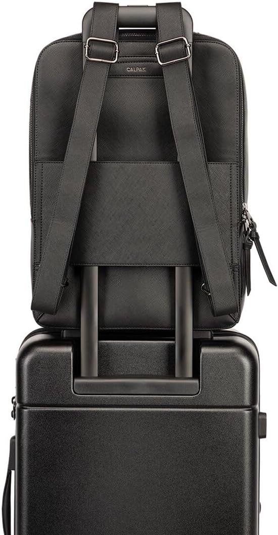 Gunmetal Black 15 Inch Laptop Backpack by CALPAK