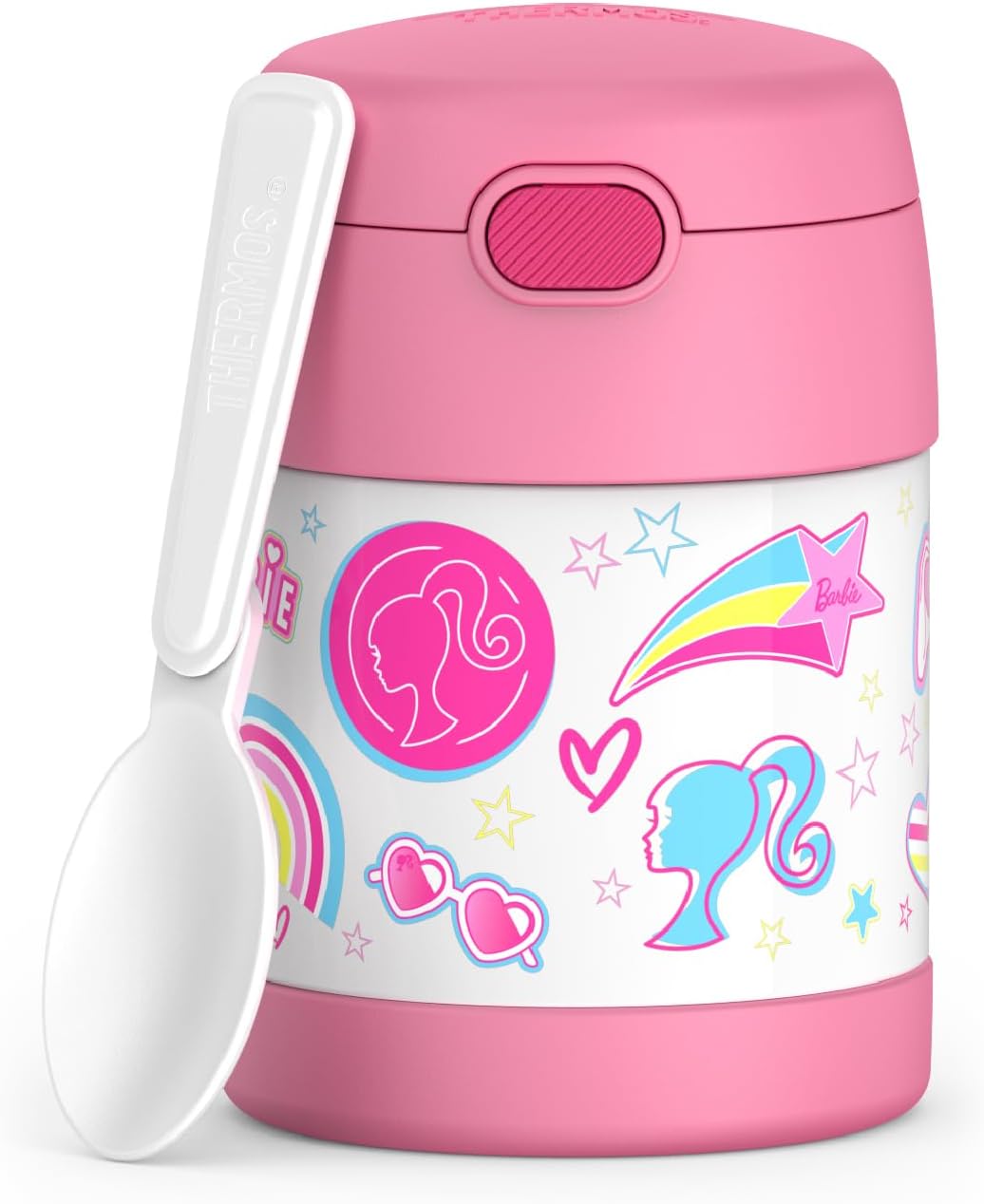 290mL Stainless Steel Licensed FUNtainer® Food Jar, Barbie, 10 oz