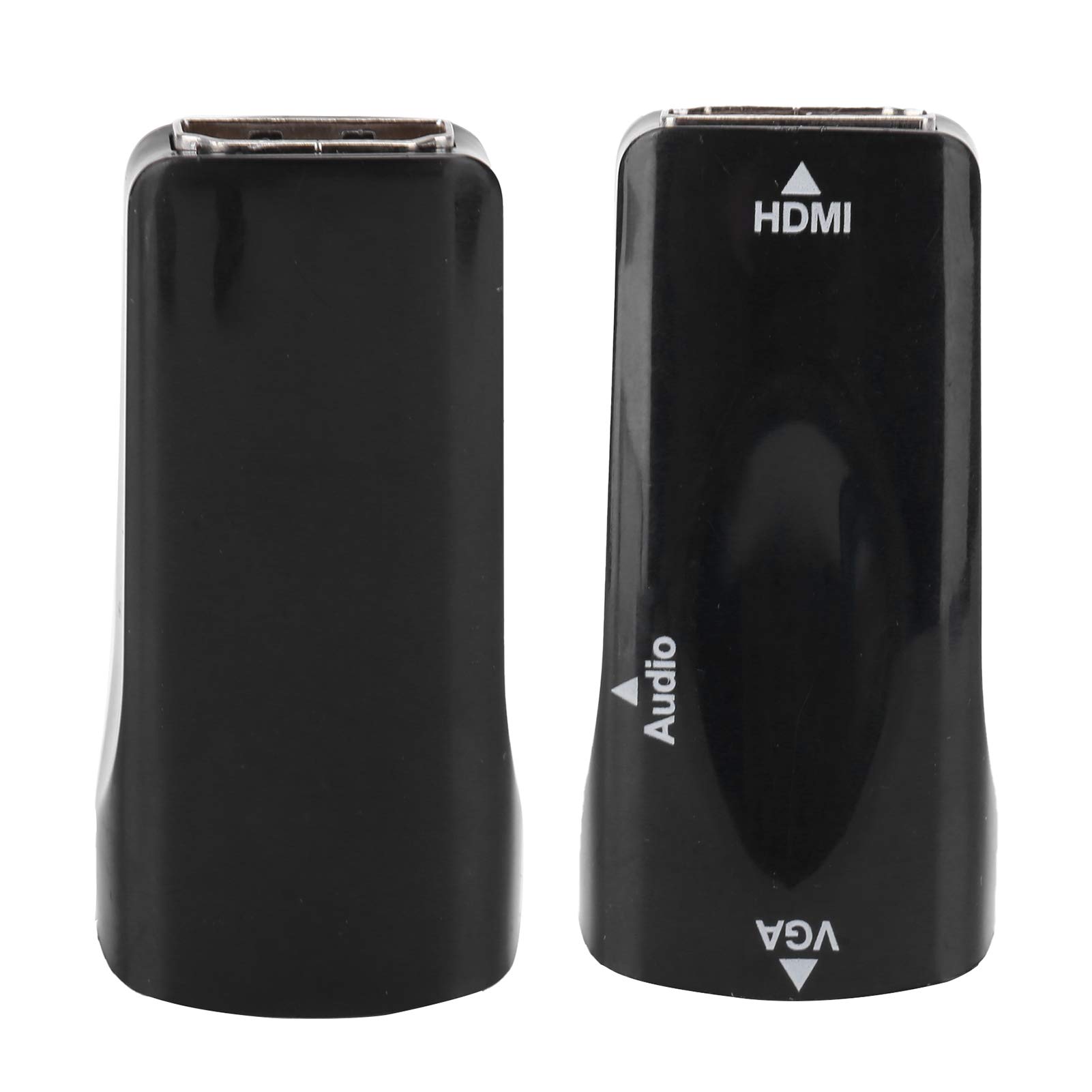 Goshyda Adaptateur HDMI Femelle vers VGA, Convertisseur Vidéo 1080P avec Câble Audio 3,5 mm