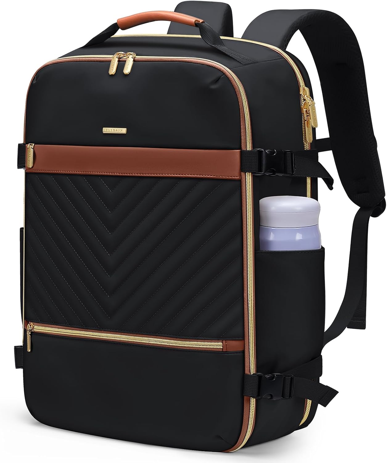 Travel Backpack for Women Men 40L Large Carry On Backpack,Flight Approved Personal Item Bag Carry On Luggage, Casual Daypack for Weekender Fits 17" Laptop
