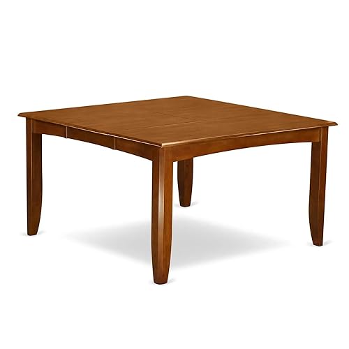 East West Furniture PFT-SBR-TL Parfait Modern Dining Table - a