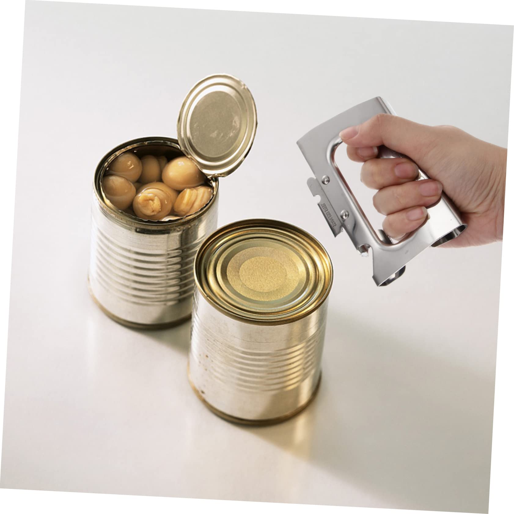 3piezas Abrebotellas De Acero Inoxidable Multifuncional Herramienta De Cocina Práctica Para Abrir Latas y Botellas Diseño Ergonómico y Liviano Para Uso Diario