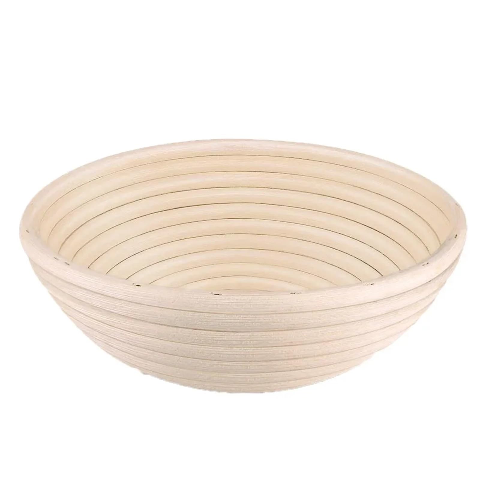 Brot Sauerteig Korb Handgefertigter Rattan-Brot-Gärkorb, Backform, Schüssel, Teig, Weidenbäcker, Gärkörbe, Küchenzubehör, Werkzeug Für Das Aufgehen Von Brot(25 * 8.5-Round)