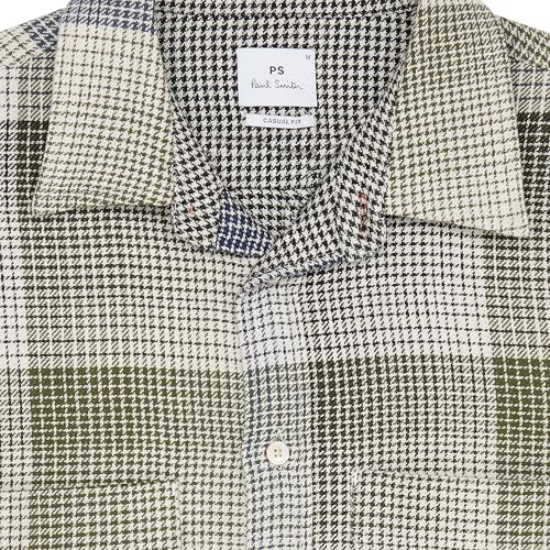 Paul Smith Ps Pual Smith Men's Hazy Houndstooth Shirt4