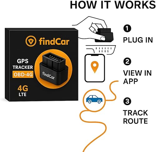 Miniatura 6 de GPS Tracker OBD-4G - Rastreador GPS para vehículos  Ubicación en tiempo real y antirrobo  Conexión enchufable  Seguimiento de flota y coche familiar