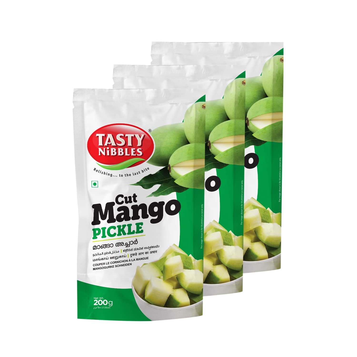 Tasty Nibbles Cut Mango Pickle 200gm Pouch [pack Of 3] (B0C3XCN37Q) Amazon Price History, Amazon Price Tracker