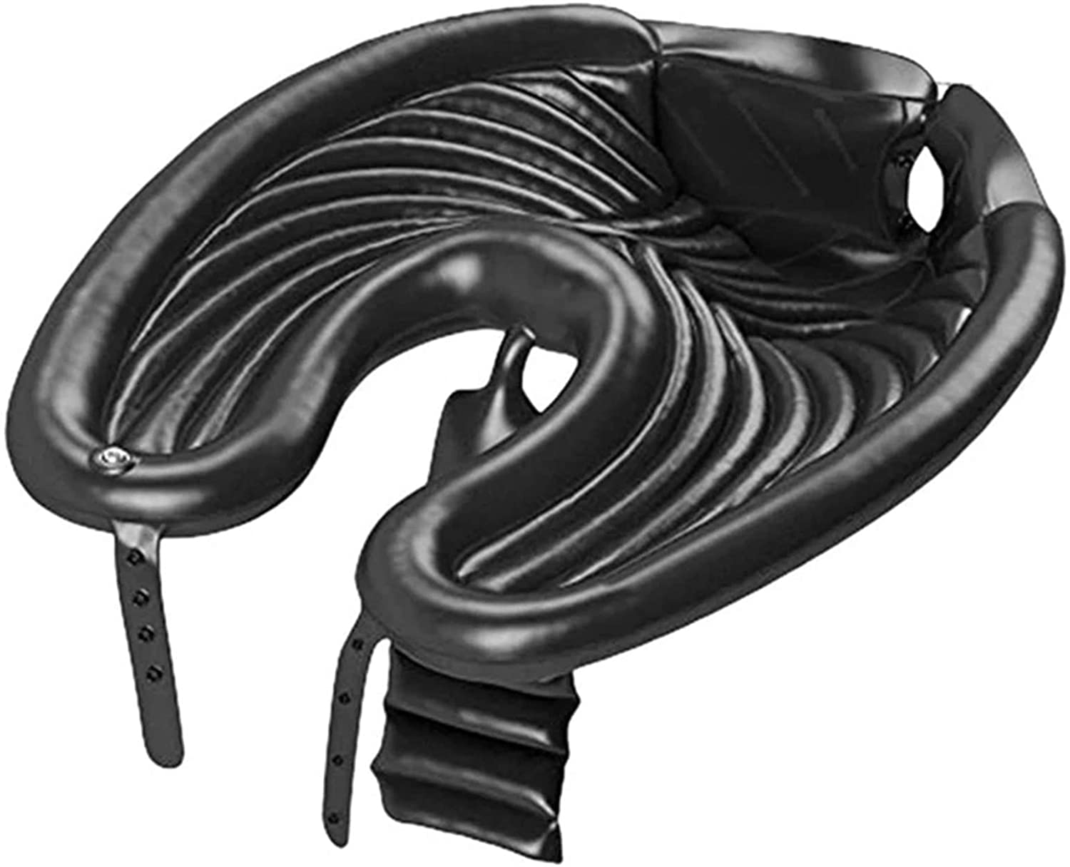 Bassin de lavage de cheveux gonflable avec tuyau de vidange ergonomique