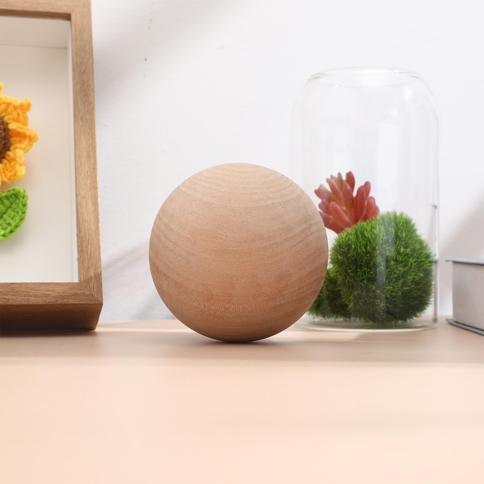 60mm 木の台つき　ジオード　丸玉 Amazon.co.jp: NOLITOY 木球 丸玉 直径9cm 2個セット 木製 ボール 無垢
