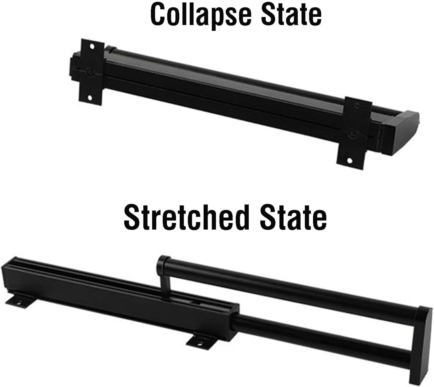 引き出し式パンツラック ハンドル付き 伸縮式クローゼットオーガナイザー ズボンハンガー スライドレール 耐荷重77ポンド ワードロー