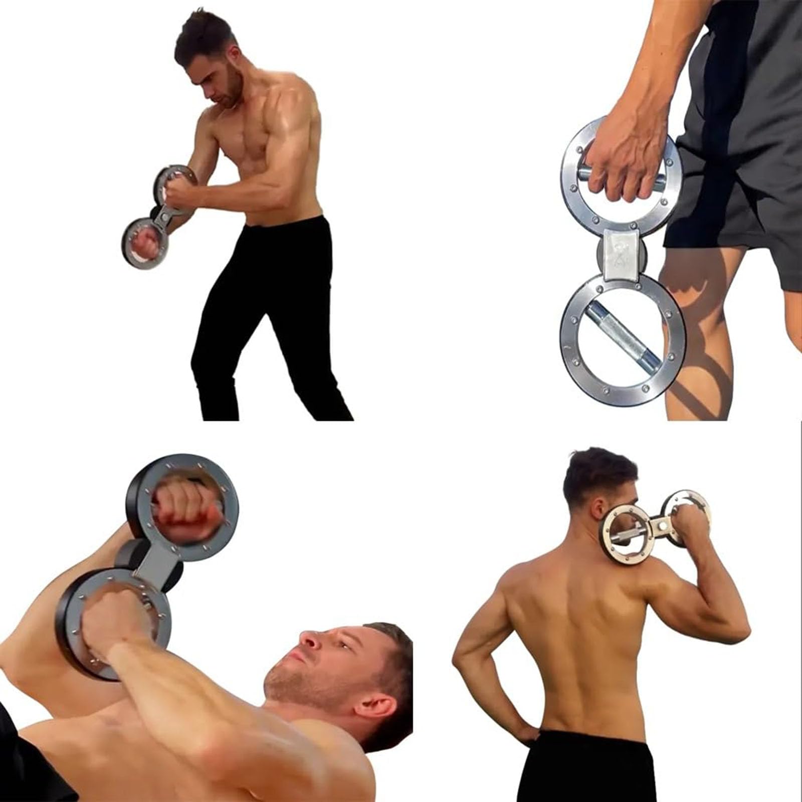 Máquina rotadora, Entrenador de máquina rotadora giratoria de resistencia ajustable, Entrenador de fuerza del antebrazo Ejercitador de antebrazo para hombres y mujeres, Equipo de entrenamiento