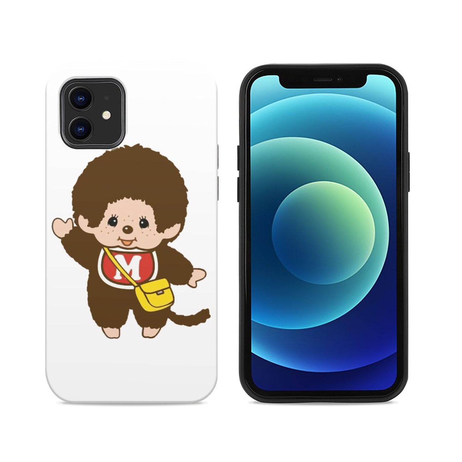 Amazon.co.jp: モンチッチ iPhone 12Pro ケース 木製 薄型 軽量 天然木