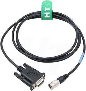 HangTon Data Collector Cable for Nikon DTM 500 800 A20 NPL Total Station Hirose 6 Pin to Serial DB9 Computer