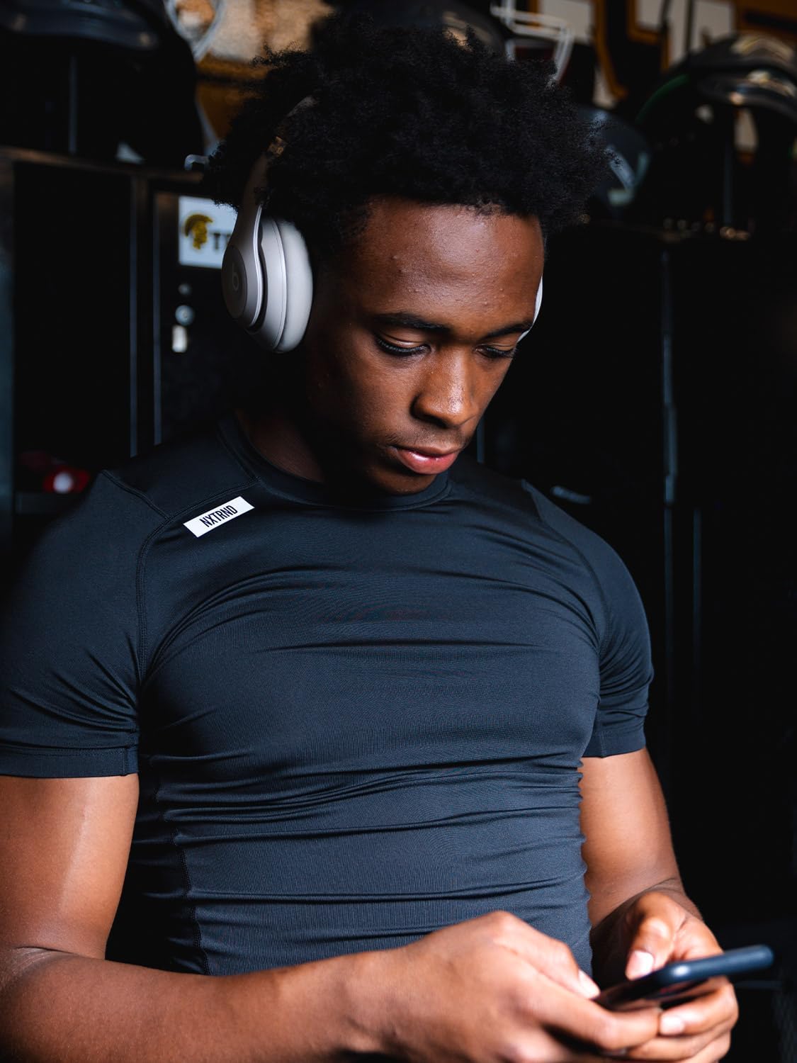 Nxtrnd Men's Compression T-Shirt, Short Sleeve Compression Shirt - Image 2